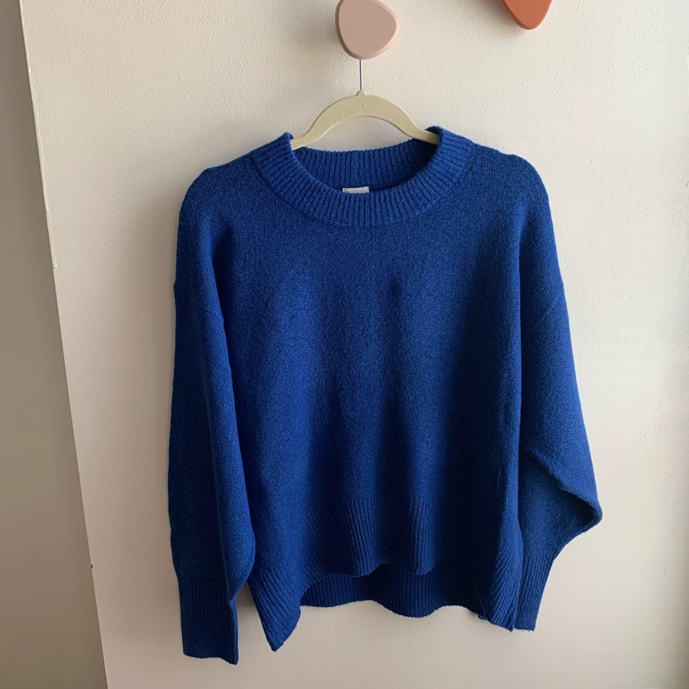 Cobalt Crewneck Sweater